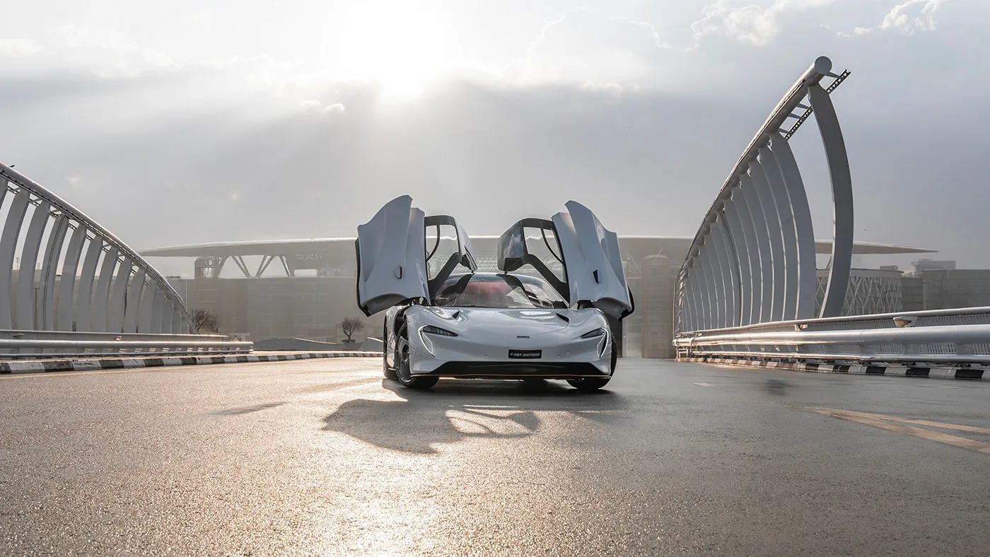 McLaren Speedtail automotive photography