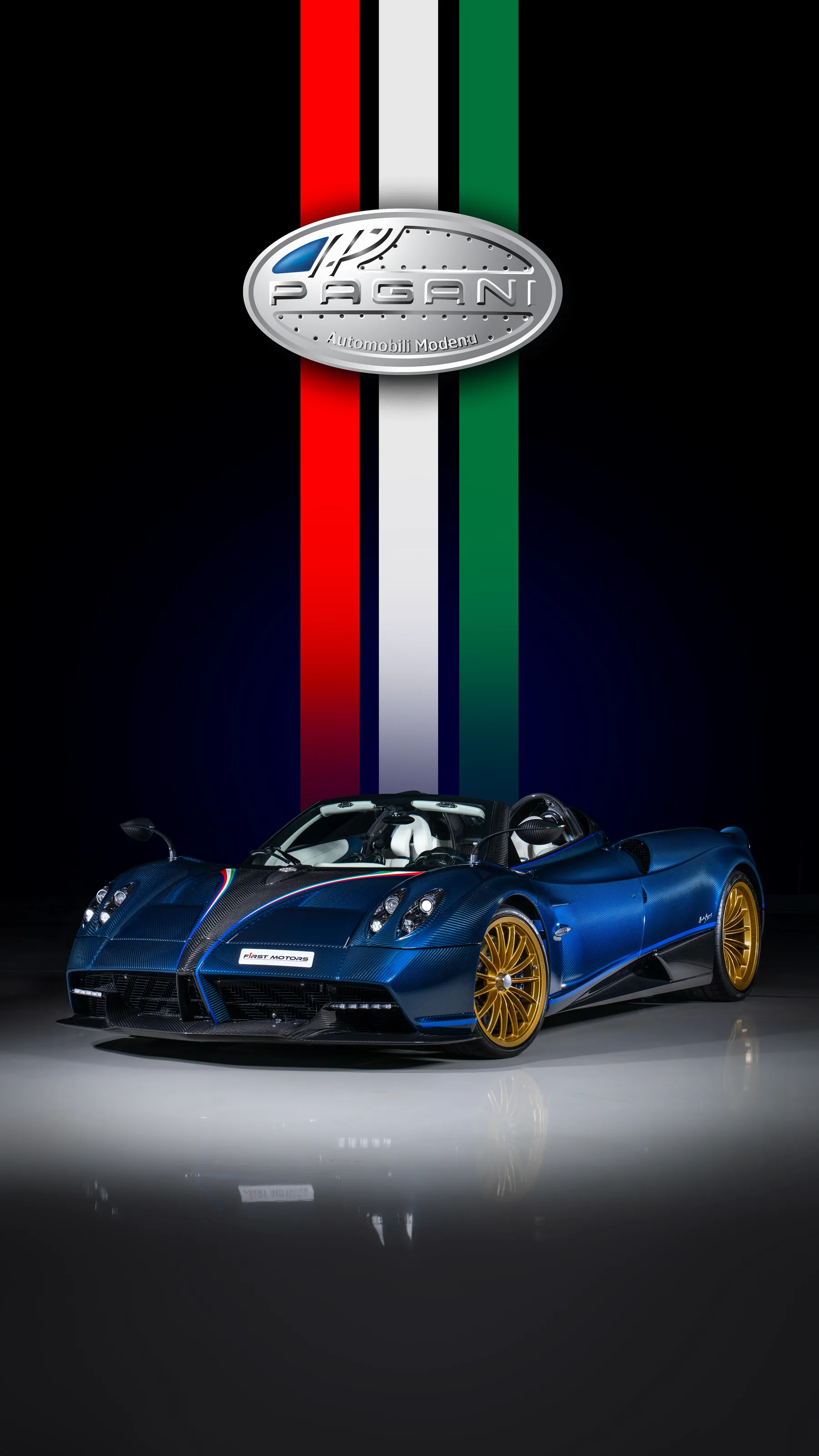 Pagani Huayra Tricolore automotive photography
